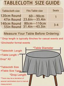 Soft Glass PVC Round Tablecloth Waterproof, Anti-Oil, Anti-Scalding, Wash-Free Round Table, Transparent Table Mat, Desktop, Household Tablecloth - Multicolor - View 2