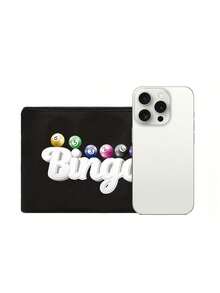 Bingo 字母印花旅行盥洗包，卡通趣味多功能帆布包，充電器收納包，旅行化妝必需品包：女性旅行生存包，中性拉鍊收納袋，化妝品、彩妝和輕便旅行必需品，適合青少年，生日和旅行配件，節日禮物，母親節禮物 - 彩色 - 查看 5