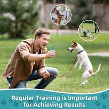 Mini Rechargeable Ultrasonic Dog Repeller, Portable Anti-Barking Device With LED Indicator, Dog Training Equipment - Cadet Blue - View 5