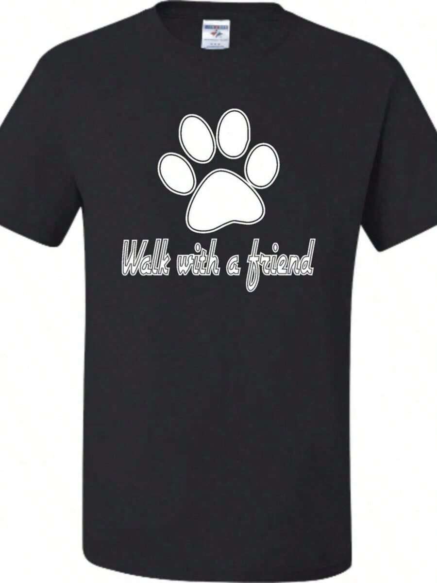 Cute Unisex Premium Casual T-Shirts, "Don't Talk To Strangers" T-Shirt, Funny St5 Movie T-Shirt - 黑色 4 - 查看 1