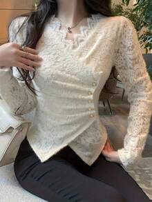 Women Tops - White - View 3