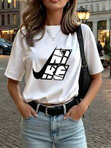 Women T-Shirts - White - View 4