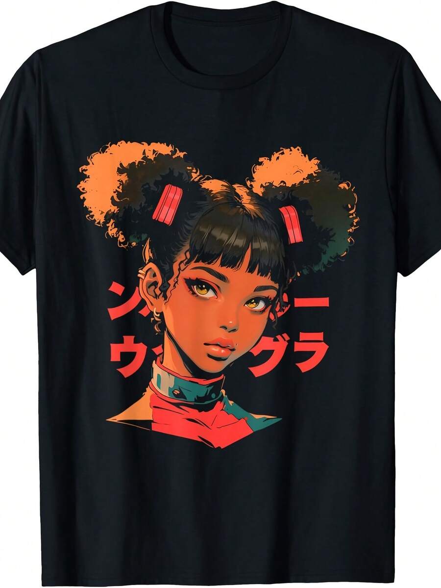Women T-Shirts - Black - View 1
