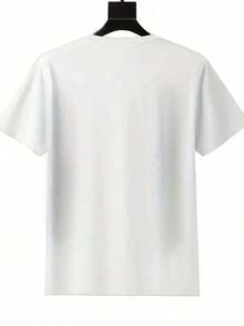 I Am His Voice, He Is My Heart. Autism Awareness T-Shirt For Mothers Of Autistic Children. A Supportive And Caring Gift For Autism Awareness Month. Clothing For Parents Of Children With Special Needs, Cotton T-Shirt. - 白色 - 查看 5