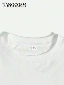 Cute Unisex Premium Casual T-Shirts [100% Cotton] With Nostalgic Green DVD Video Logo, Vintage Video Game Print, 2000s Aesthetic, Good Quality Retro T-Shirts, Casual Short Sleeve Crew Neck Tops For Spring/Summer/Autumn - Unisex Everyday Wear For Women And Men For Campus - 白色 - 查看 3