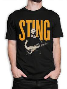 Concert T-Shirt, 100% Unisex, All Sizes Available. Women's Shirts, Women's Sweatshirts, Women's Casual Sweater Blouse, Summer Prom Dresses - 黑色 - 查看 6