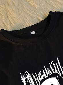 Camiseta de mujer para primavera y verano - Negro - Ver 4