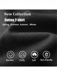 Men Sports Tees & Tanks - Black - View 4