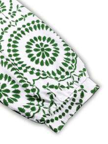 Camisa de Body completo con estampado botánico minimalista de talla grande, blusa de moda elegante para mujer, parte superior de primavera/otoño - Multicolor - Ver 4