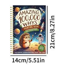 Sách Vẽ 100.000 Câu Hỏi | Sách Vẽ Đặt Câu Hỏi | Kiến Thức Vui Nhộn + Vẽ Sáng Tạo | Học trong khi vẽ, dễ dàng tiếp thu kiến thức | Cải thiện sự tập trung và trí tưởng tượng | Giáo dục tương tác thiết yếu - Mảnh duy nhất - Xem 2