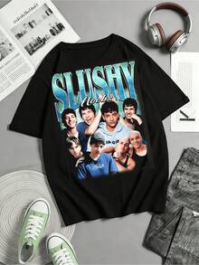 Women T-Shirts - Black - View 6
