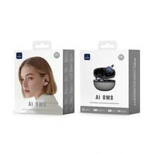 Auriculares wiwu Jimas Ai306 con traducción en tiempo real, diseño de clip para la oreja, cancelación de ruido y 36 horas de batería de ultra larga duración. - Ver 4