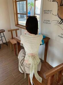 Women Tops - Apricot - View 4