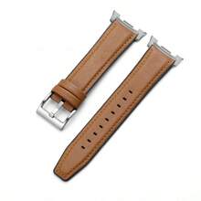 1PC PU Leather Watch Band Compatible With Samsung Galaxy Watch 8 Watch 8 Classic Replacement Strap - Galaxy Watch 8/Watch 8 Classic - View 11