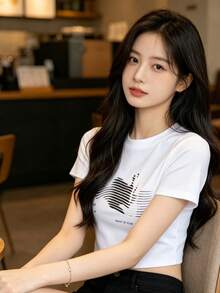 Women Tops - Pink - View 7
