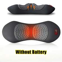 Smooth Spine Triple Fusion Back Massager For Sciatica Pain Relief, 3-In-1 Lumbar Traction Device With Heat And Vibration, Lower Back Stretcher For Office Chair & Car Support - Grey - View 14