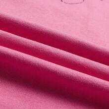 adidas originals  GFX T-SHIRT 時尚舒適運動短袖落肩袖T卹 女款KG6679 - 粉色 - 查看 8
