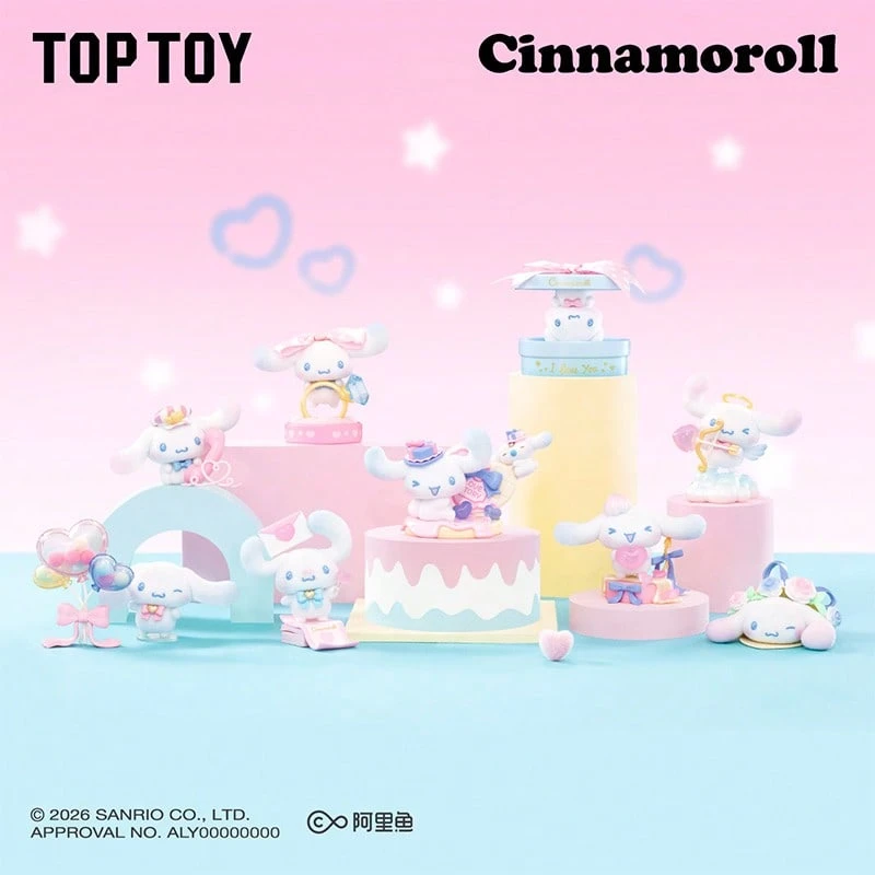 TOPTOY 温馨系列盲盒摆件,可爱女孩装饰 - 彩色 - 查看 1