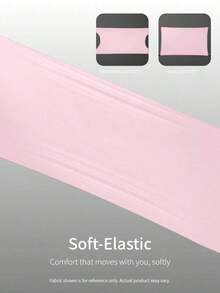 PETITE Camisola sin Mangas con Bajo Arrugado para Mujer, Estilo Casual, Color Sólido - Rosa - Ver 7