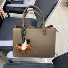 Large-Capacity Bag Female 2025 New Handbag High-End Shoulder Bag Texture Ladies Commuter Tote Bag - Black - View 9
