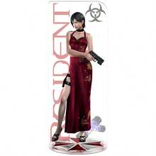 Modelo de exhibición de acrílico del Castillo Maligno del Juego Remake RE4, llavero de regalo de Navidad, figura de acrílico de personaje de la serie de juegos - Multicolor - Ver 15