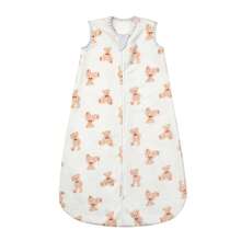 1.5 Tog Flannel Baby Sleeping Sack Warm Toddler Sleeping Bag For All Season - Bear - View 1