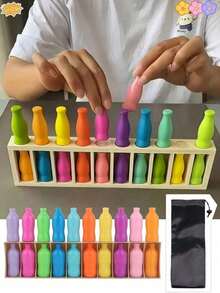 1pc 50ml Liquid Chalk For Sports, Fitness, Rock Climbing, Gymnastics, Anti-Slip (Random Color) - Multicolor - View 11