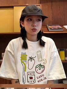 Women T-Shirts - White - View 6