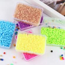820 hạt nhựa Perler Fuse Beads đóng hộp, hạt nhựa ghép hình DIY sáng tạo, phụ kiện thủ công dành cho người lớn - Nhiều màu - Xem 5