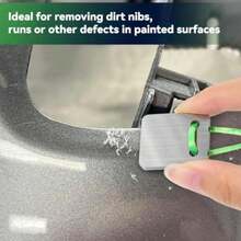 Car Paint Scratch Remover Tool - Paint File Knife, Suitable For Edging, Deburring And Paint Surface Treatment - Car Body Paint Repair Tool, Applicable For Auto Detailing, DIY And More - Upgraded Version (scraper + Hanging Rope + Gift Box) - View 3
