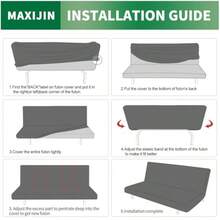 Futons - Navy Blue - View 8