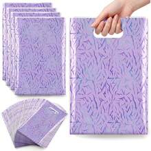 10/30/50pcs KPOP Purple Party Gift Bags,Purple Pink Gift Packing Bags,Suitable For Singer Birthday Party Decor,Gift Bags - View 6
