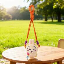 Miniso Hachiware Usagi Summer Phone Clip 3D Doll Soft Texture Elastic Spring Clip Compatible With Multiple Phone Models Portable Phone Decoration Gift For Friends Daily Travel(1PC) - Multicolor - View 7