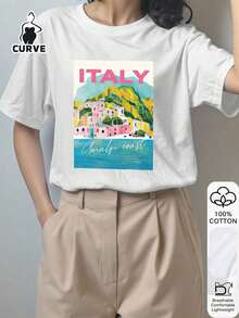 Women T-Shirts - White - View 3