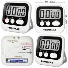 Temporizador de cocina digital magnético con pantalla grande - Fácil de usar - 1 - Ver 1