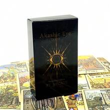 阿卡西之眼塔罗牌便携版，用于占卜和日常指引，独立塔罗牌 - 彩色 - 查看 3