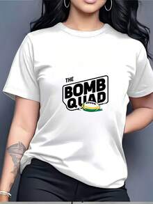 Team Blast Member Print T-Shirt | Holiday Gifts For Families And Teams | Funny Company Party T-Shirt | Ultimate Comfort For Summer 4th Of July Wear | Soft 180g Unisex T-Shirt - 白色 - 查看 1