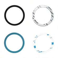 4 chiếc vòng từ tính mạnh mẽ - Tương thích với vòng MagSticker, vòng từ tính tương thích với vỏ sạc không dây MagMagnetic, tương thích với phụ kiện Apple 17 16 15 14 Pro Max, Galaxy và Android. - Nhiều màu - Xem 10