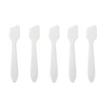 50pcs/100pcs Makeup Spatulas, Multipurpose Mini Scraper For Mixing Creams, Skincare Products Or Gua Sha Tools - Pink - View 3