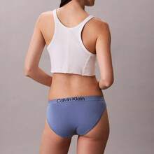 Calvin Klein Maximum Cotton Bikini QD5291  Thongs For Women Underwear - Blue Tulip - View 5
