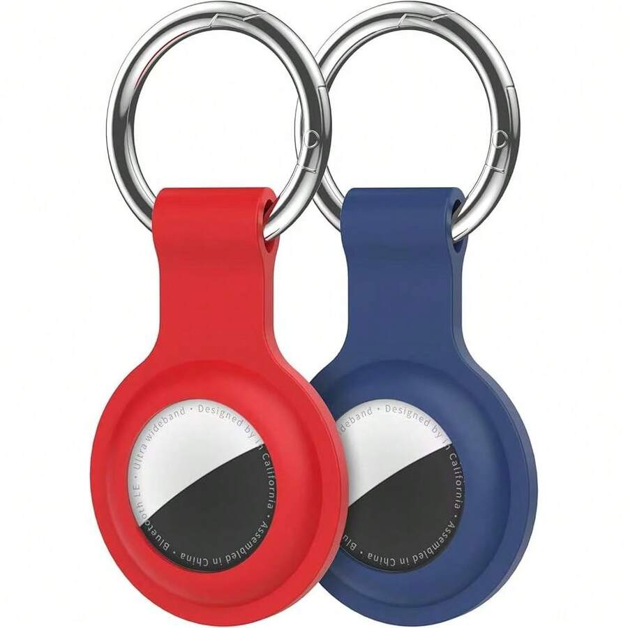 2 piezas Funda protectora multifuncional para AirTags - Multicolor - Ver 1