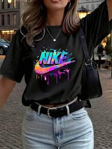 Women T-Shirts - Black - View 6