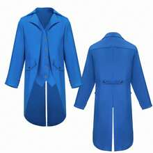 Stage Dance Wear - Blue Tuxedo - View 5