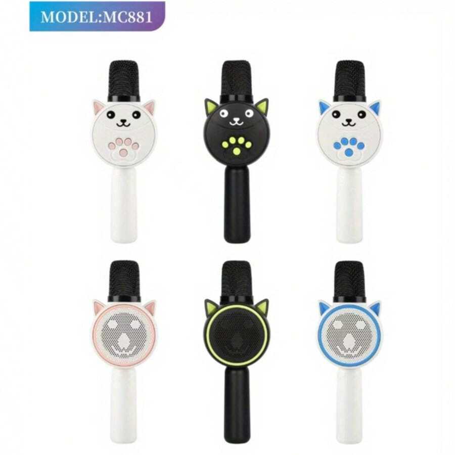The Microphone Is Exquisitely Designed, Making It Easy To Hold Or Install For Use. It Can Meet The Audio Recording And Transmission Needs In Various Scenarios. - Black - View 1