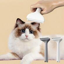 Cat Brush, Dog Brush For Grooming, Pet Detangling Brush, Fur Cleaning Tool, Won't Hurt Body Or Skin - Multicolor - View 1