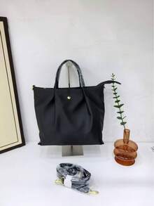 Shoulder Music Nylon Tote Bag 2025 Waterproof One-Shoulder Portable Messenger Female Bag - M Black - View 12