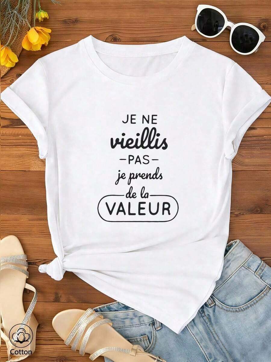 Kvinnor T-shirts - Vit - Visa 1