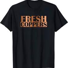 Espumas de cobre frescas zapatillas de deporte camiseta Foamposite partido camiseta - Negro - Ver 1