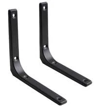 2 piezas/4 piezas Soporte triangular de metal de 6 pulgadas, marco triangular de soporte para estantes, adecuado para diferentes paredes/escritorios, flexible para crear estantes de almacenamiento, ideal para inquilinos, entusiastas de la organización del hogar, esencial para el almacenamiento, se puede usar como estantería de pared, estante de especias de cocina, estante de plantas de balcón, soporte de llaves de entrada - A - Ver 10