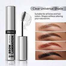 Quick-Dry Wild Brow Gel, Waterproof Long-Lasting Eyebrow Pomade For Natural Fluffy Effect, 3D Sculpting Gel, Smooth Blending Hair-Like Strokes For Perfect Brow Shape, Multiple Shades Available - Clear - View 13